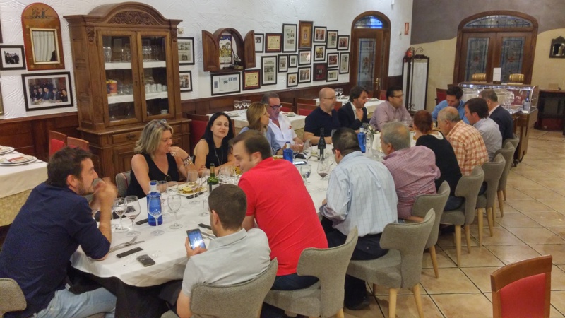 Cena en restaurante Los Chispos